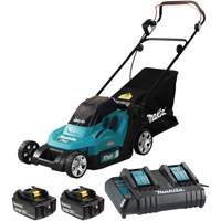 36V 5.0 Ah LXT Lawn Mower Kit, Push Walk-Behind, Battery Powered, 17" Cutting Width Nassau Supply