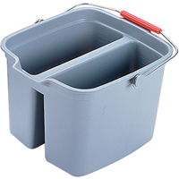 Seau Brute, Capacit&eacute; de 4.25 gal. US (17 pintes), Gris Nassau Supply