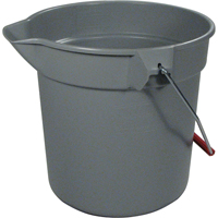 Brute<sup>®</sup> Bucket, 2.5 US Gal. (10 qt.) Capacity, Grey NB853 | Nassau Supply