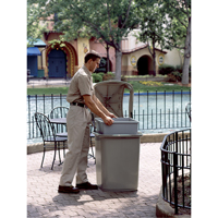 Untouchable&reg; Containers, Polyethylene, 35 US gal. Nassau Supply