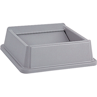 Untouchable<sup>®</sup> Containers, Swing Lid, Plastic/Polyethylene, Fits Container Size: 19-3/4"x 19-3/4" NC437 | Nassau Supply