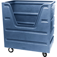 Bulk Laundry Trucks, Plastic, 29" W x 48" D x 55" H, 1000 lbs. Capacity NC474 | Nassau Supply