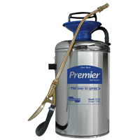 Premier Series Pro Sprayer, 2 gal. (7.6 L), Stainless Steel, 12" Wand Nassau Supply