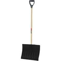 Pelle &agrave; neige Nordic, Lame Polypropyl&egrave;ne, Largueur 17-3/4", Manche Prise en D Nassau Supply