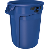 Round Brute<sup>®</sup> Containers, Bulk, Polyethylene, 32 US gal. NG251 | Nassau Supply