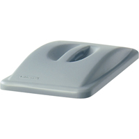 Slim Jim<sup>®</sup> Handle Top, Flat Lid, Plastic, Fits Container Size: 20-3/8" x 11-5/16" NG269 | Nassau Supply
