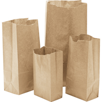 Paper Bags, Paper, 3" W x 5-7/8" L NG397 | Nassau Supply