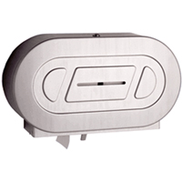 Twin Jumbo Toilet Paper Dispenser, Multiple Roll Capacity NG450 | Nassau Supply