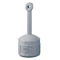Cendriers Smoker's Cease-Fire, Sur pied, Plastique, Capacit&eacute; 4 gal. US, Hauteur 38-1/2" Nassau Supply