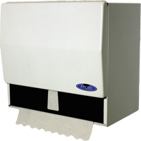 Roll or Single-Fold Towel Dispenser , Manual, 10.5" W x 6.75" D x 9.5" H NI160 | Nassau Supply