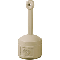 Cendriers Smoker's Cease-Fire, Sur pied, Plastique, Capacit&eacute; 1 gal. US, Hauteur 30" Nassau Supply
