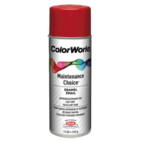 Maintenance Choice™ Enamel, Red, Gloss, 11 oz., Aerosol Can NI805 | Nassau Supply