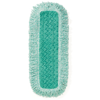 Hygen™ Dust Pads with Fringe, Hook and Loop Style, Microfibre, 18" L x 6" W NI891 | Nassau Supply