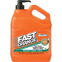 Hand Cleaner, Lotion, 3.78 L, Pump Bottle, Orange NIR895 | Nassau Supply