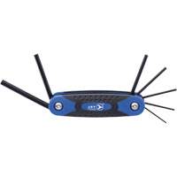 JFHK-7M Folding Hex Key Set, 7 Pcs., Metric Nassau Supply