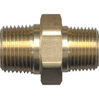 Mamelon hexagonal, Laiton, 3/4" x 1/2", NPT x NPT Nassau Supply