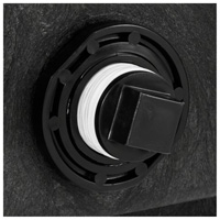 R&eacute;servoir de stockage, 69" p x 63,25" la x 25" h, Capacit&eacute; 2500 lb, Noir Nassau Supply