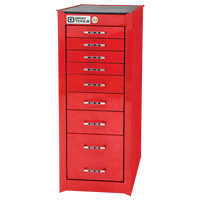 PRO+ Series Right-Side Rider, 8 Drawers, 15" W x 19" D x 36-1/2" H, Red NJH110 | Nassau Supply