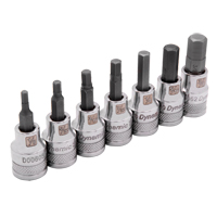 Standard SAE Socket Set, 7 Pcs Nassau Supply