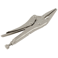 Locking Pliers, 6" Length, Long Nose Nassau Supply