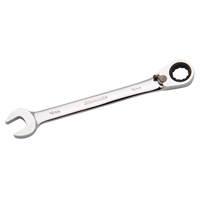 Reversible Combination Ratcheting Wrench, 12 Point, 8mm, Chrome Finish NJI096 | Nassau Supply