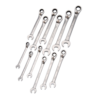 Reversible Wrench Set, Combination, 12 Pieces, Metric NJI103 | Nassau Supply