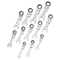 Stubby Wrench Set, Combination, 12 Pieces, Metric NJI105 | Nassau Supply