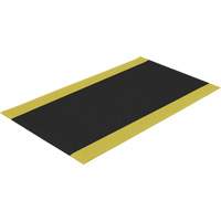 Tapis Airsoft, 4' x Pi lin. x 3/8", Noir/Jaune Nassau Supply