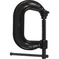 Regular-Duty Deep Throat C-Clamp, 2" (51 mm) Capacity, 2-1/8" (54 mm) Throat Depth Nassau Supply