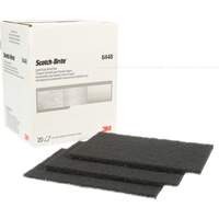 Tampon manuel pour travaux g&eacute;n&eacute;raux Scotch-Brite, Carbure de silicium, 6" x 9", Grain Ultra fin Nassau Supply