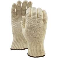White Knight Gloves, Poly/Cotton, Large Nassau Supply