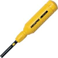 Original SHAFTLOK 15-in-1 Multi-Bit Screwdriver, 8-37/50" L, Textured Handle Nassau Supply