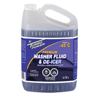 Turbo Power<sup>®</sup> Premium Windshield Washer & De-Icer Fluid, Jug, 3.78 L NKB959 | Nassau Supply