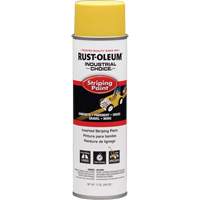 Industrial Choice<sup>®</sup> S1600 System Inverted Striping Spray Paint, Yellow, 18 oz., Aerosol Can KR689 | Nassau Supply