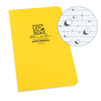 Field-Flex Bound Book, Soft Cover, Yellow, 128 Pages, 4-5/8" W x 7-1/4" L NKF441 | Nassau Supply