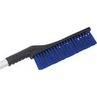 Brosse &agrave; neige tr&egrave;s longue, lame Polypropyl&egrave;ne, 34" Longueur, Bleu Nassau Supply