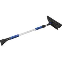 Snow Brush, Telescopic, EVA Foam Blade, 48" Long, Black/Blue NN434 | Nassau Supply