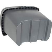 Salt & Sand Storage Bins, With Hasp, 21" x 27" x 26", 4.24 cu. ft., Grey Nassau Supply