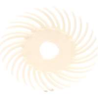 Scotch-Brite Radial Bristle Disc SR, Ceramic, 2" Dia. Nassau Supply
