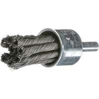Brosses mont&eacute;es &agrave; fils nou&eacute;s, 1" dia., dia. Des fils 0,02", Tige 1/4" Nassau Supply