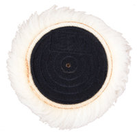3" x 15/16" Finesse-it Knit Buffing Pad, 3" Dia., Wool Blend Nassau Supply