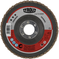 Cerabond Flap Disc, 4-1/2" x 7/8", Type 29, 80 Grit, Ceramic Nassau Supply