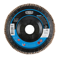 Flap Disc, 5" x 7/8", Type 27, 40 Grit, Zirconium Nassau Supply