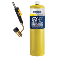 Bernzomatic Trigger-Start Swivel Head Torch Kit, Propane NV065 | Nassau Supply