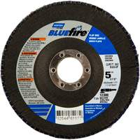 Disque &agrave; lamelles BlueFire, 5" x 7/8", Type 29, Grain 36, Alumine de zirconium Nassau Supply