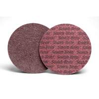 Disque de conditionnement de surface Scotch-Brite, 7" dia., Grain Moyen, Oxyde d'aluminium Nassau Supply