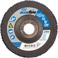 Disque &agrave; lamelles Bluefire, 5" x 7/8", Type 29, Grain 40, Alumine de zirconium Nassau Supply