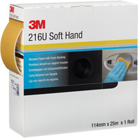 Precut Soft Hand Rolls, P320, Aluminum Oxide, 4-1/2" W x 27-1/3 yd. L NV623 | Nassau Supply