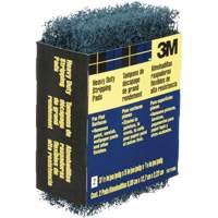 Heavy-Duty Stripping Pads, Aluminum Oxide, 3-1/2" x 5", Coarse Grit Nassau Supply