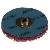 Disque HS de polissage et de brossage &agrave; changement rapide Standard Abrasives, 2" dia., Grain Tr&egrave;s fin, Oxyde d'aluminium Nassau Supply